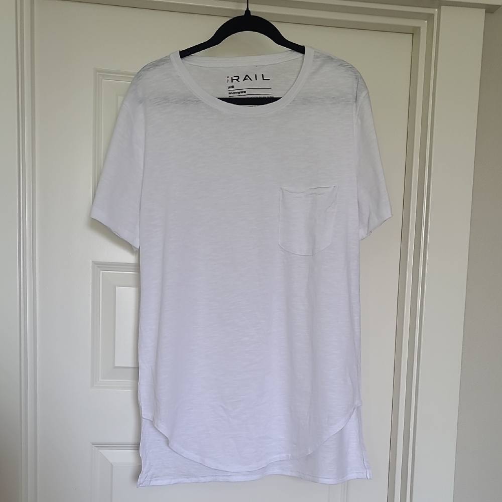 Nordstrom White Short Sleeve Tee